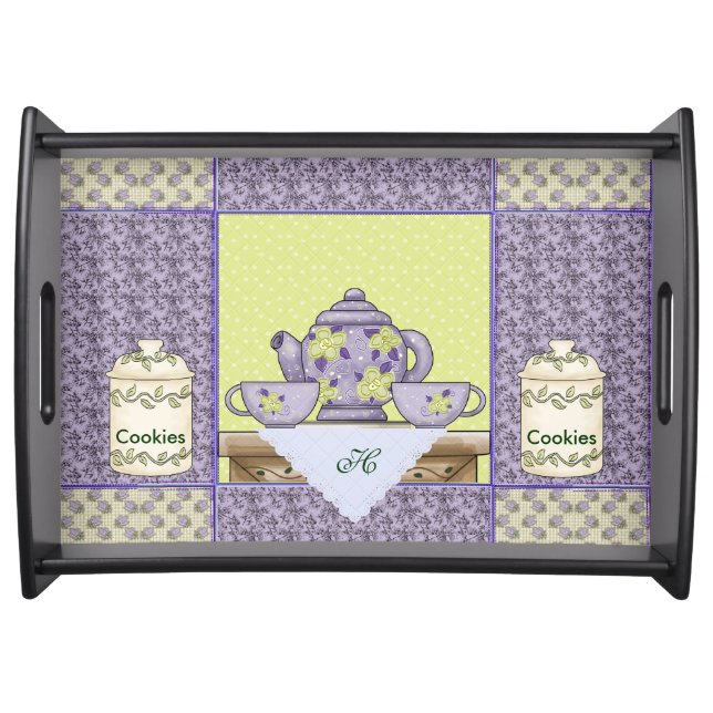 Cookies and Tea Serving Tray (Front)