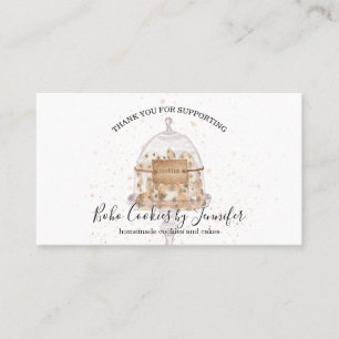 Cookies Cakes Bakery Business Card
