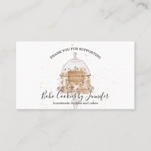 Cookies Cakes Bakery Business Card