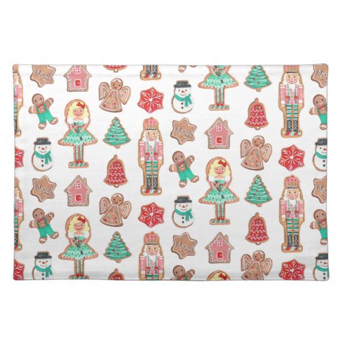 Cookies  Christmas Holiday  Cloths Placemat