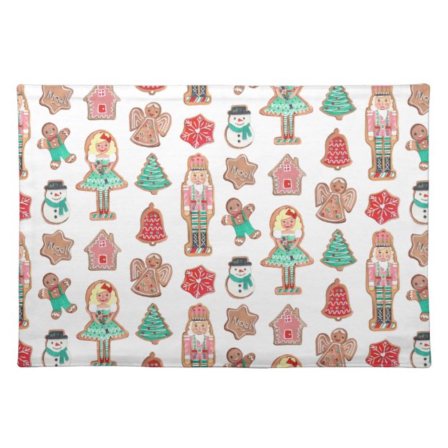 Cookies | Christmas Holiday | Cloths Placemat (Front)