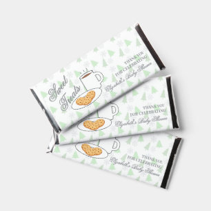 Cookies & Cocoa Baby Shower Hershey Bar Favors