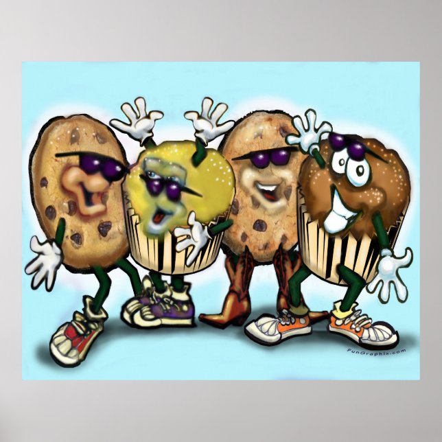 Cookies & Cupcakes Poster (Front)