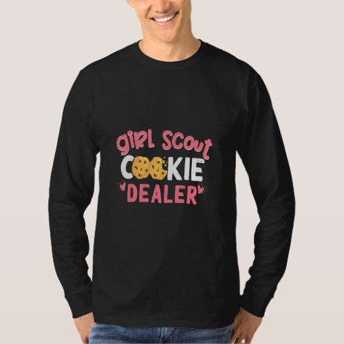 Cookies Dealer Scout For Girls Bakery Bakes Cookie T_Shirt