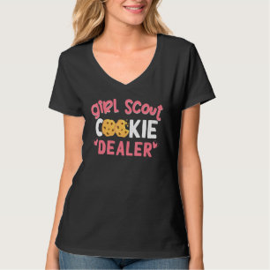 Cookies Dealer Scout For Girls Bakery Bakes Cookie T-Shirt
