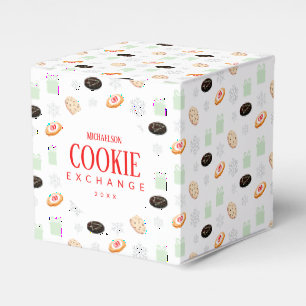 Cookies Exchange Party Favor Boxes