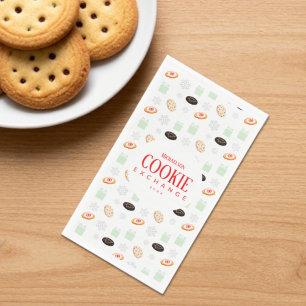 Cookies Exchange Party Paper Guest Towels