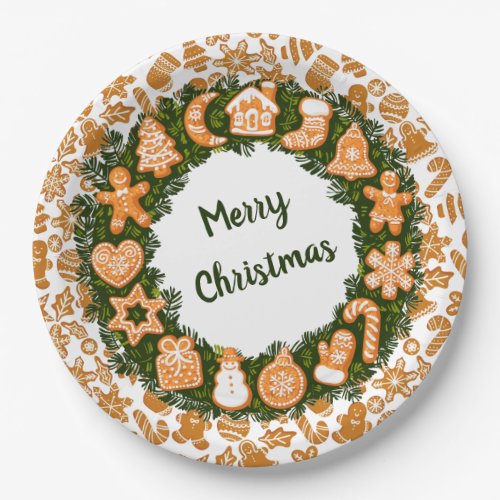 Cookies For Christmas  Paper Plates