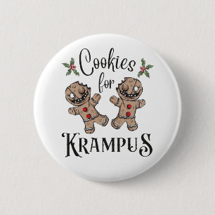 Cookies for Krampus Button