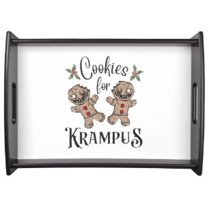 Cookies for Krampus Serving Trays