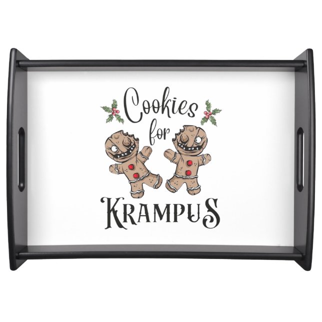 Cookies for Krampus Serving Trays (Front)