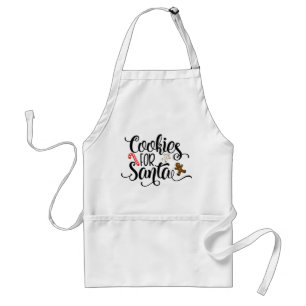 Cookies For Santa Christmas Baking Adult Apron