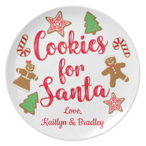 Cookies For Santa Dinner Plate Cookies For Santa Dinner Plate