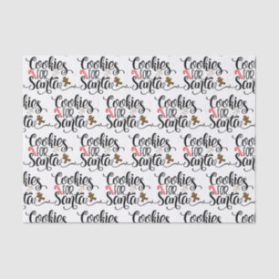 Cookies for Santa Fun Christmas Tissue Paper