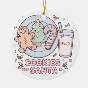Cookies For Santa Ornament