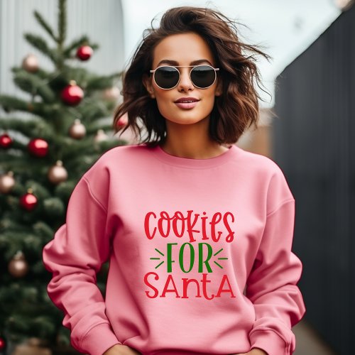 COOKIES FOR SANTA T_SHIRT