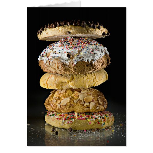 Cookies in a stack cards (Front)