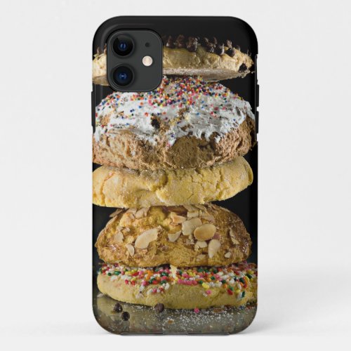 Cookies in a stack iPhone 11 case