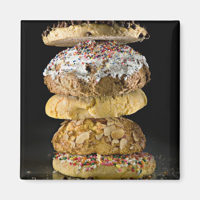 Cookies in a stack magnet (Front)