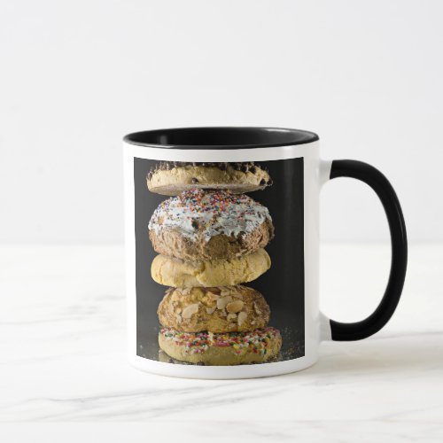 Cookies in a stack mug