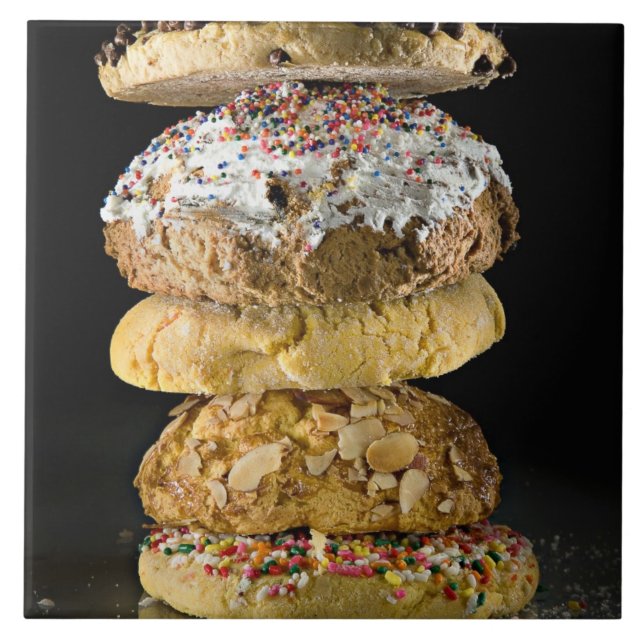 Cookies in a stack tile (Front)