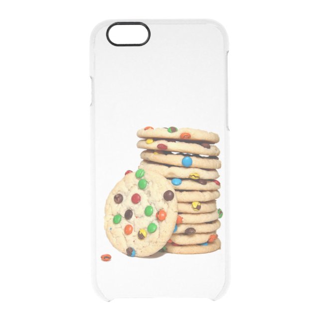 Cookies iPhone 6 Clear Case (Back)