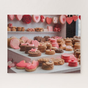 Cookies Made with Love for Your Valentine Jigsaw Puzzle