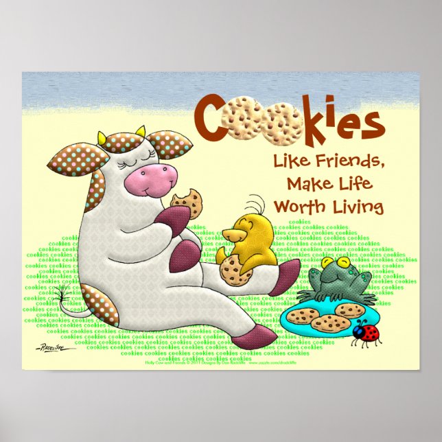 Cookies Make Life Worth Living Poster (Front)