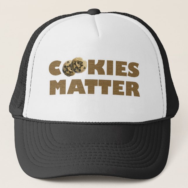 Cookies Matter Trucker Hat (Front)