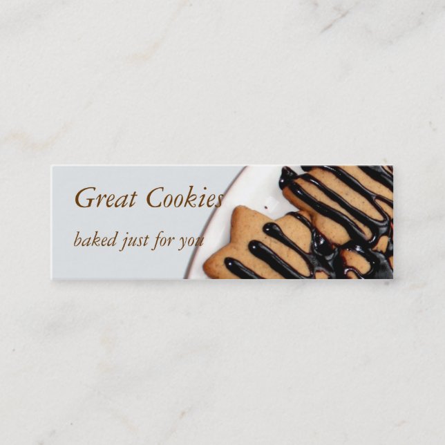 cookies mini business card (Front)