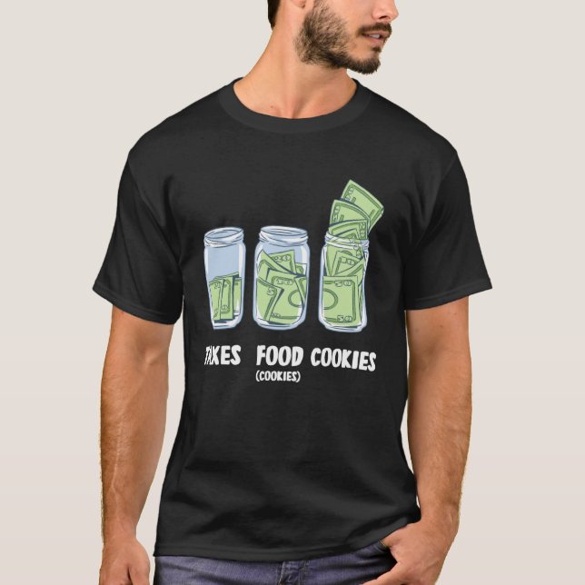 Cookies Money Bank T-Shirt (Front)