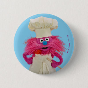 Cookie's Monster Food Truck   Gonger Posing Button