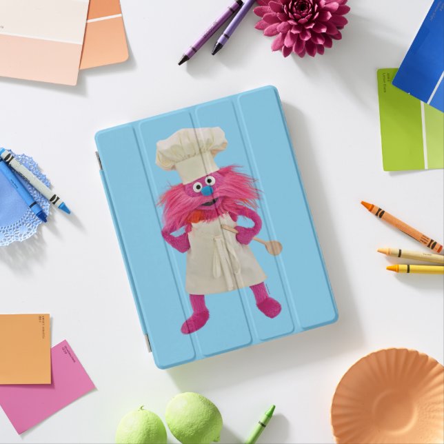 Cookie's Monster Food Truck | Gonger Posing iPad Smart Cover (In Situ)