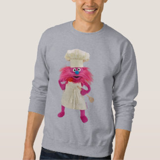 Cookie's Monster Food Truck | Gonger Posing Sweatshirt