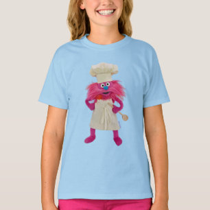 Cookie's Monster Food Truck Gonger Posing T-Shirt