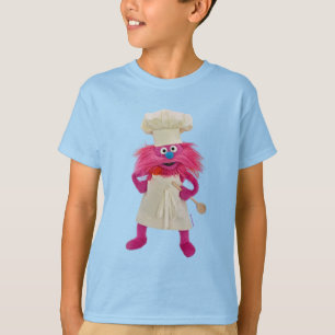 Cookie's Monster Food Truck Gonger Posing T-Shirt