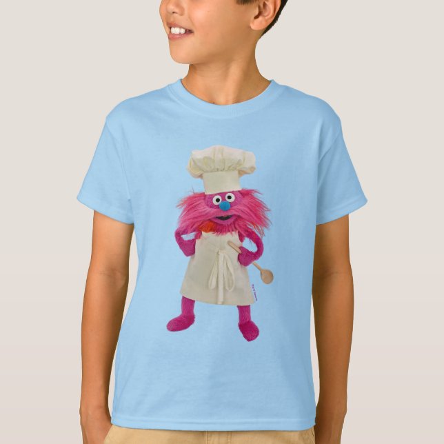 Cookie's Monster Food Truck | Gonger Posing T-Shirt (Front)