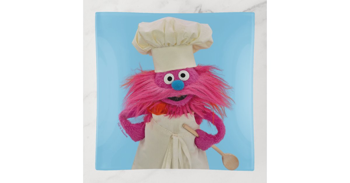 cookie monster and gonger toys