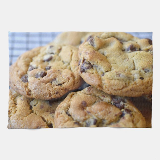 Cookies on the Cooling Rack Kitchen Towels (Horizontal)