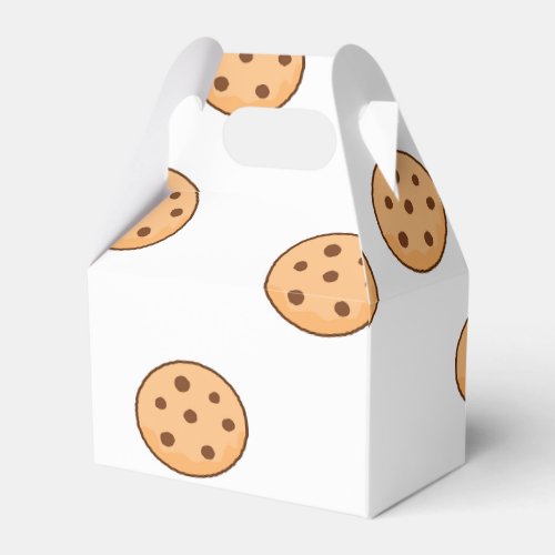 cookies on white favor boxes