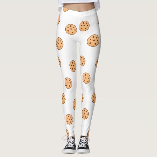 cookies on white leggings