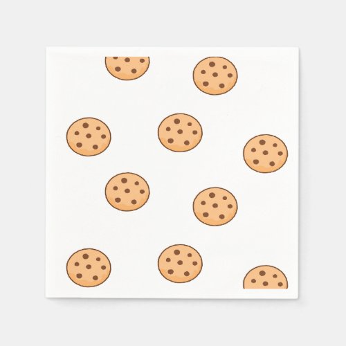 cookies on white napkins