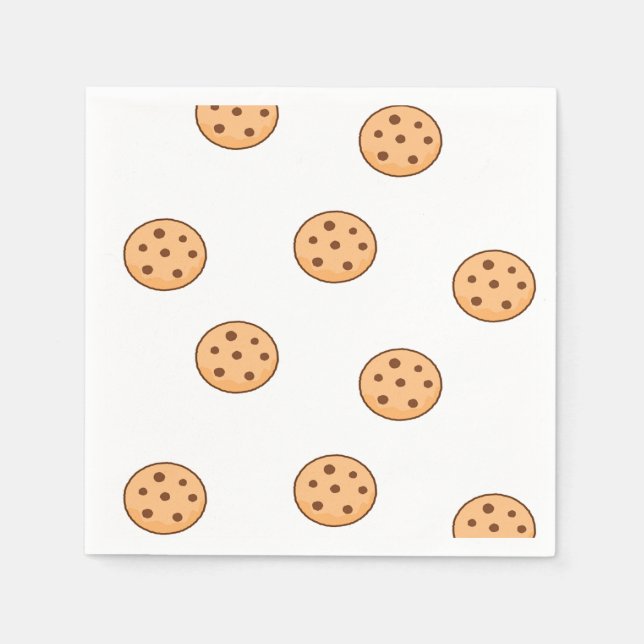 cookies on white napkins (Front)