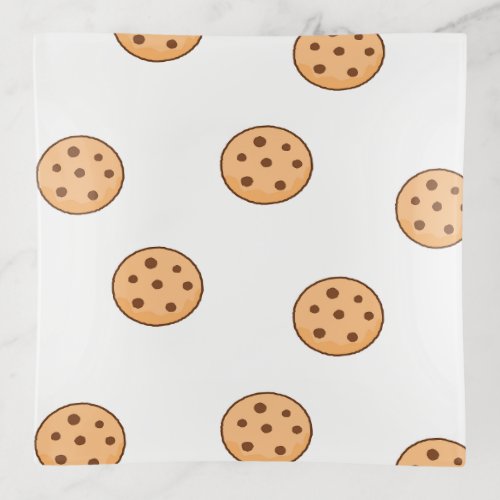 cookies on white trinket tray