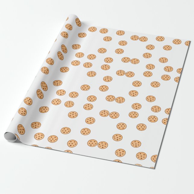 cookies on white wrapping paper (Unrolled)