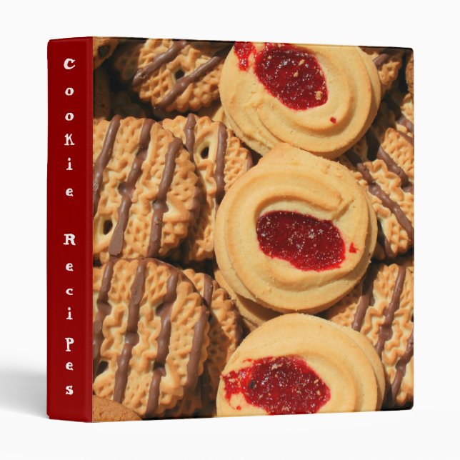 Cookies Recipe Binder (Front/Spine)