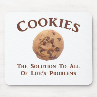 Cookies solve Problems Mouse Pad