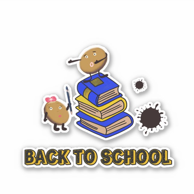 Cookies with books sticker (Front)