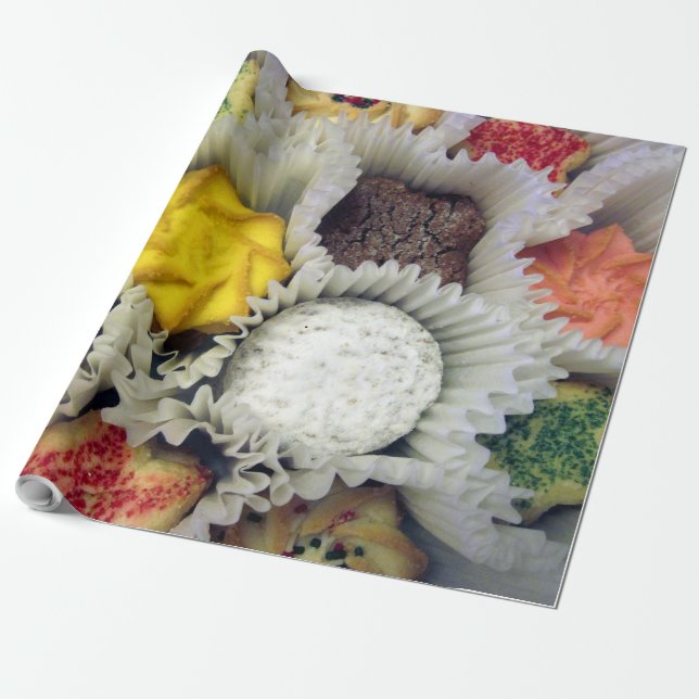 Cookies Wrapping Paper (Unrolled)