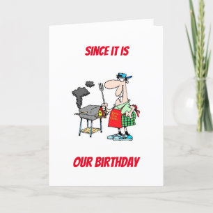 ***COOKIN' UP SOMETHING FOR OUR BIRTHDAY*** CARD